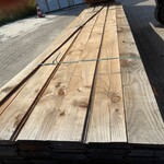 Ca. 84x Douglas Wisselsponning, 18x190mm, lengte 500cm
